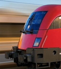TÜV AUSTRIA TVFA: Eisenbahntechnik - Wir prüfen Infrastrukturkomponenten, Fahrzeugkomponenten und Oberleitungen. Zu unseren Dienstleistungen gehören Drehgestellprüfungen, Dämpfungssysteme, Schwellen, Schienenbefestigungssysteme, Rad- und Maschinenkomponenten, Oberleitungen und deren Verbindungen und Abspannungen, Schienen bzw. Schienenstöße.